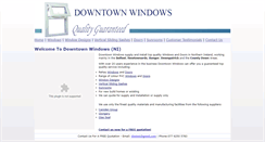 Desktop Screenshot of downtownwindowsni.com